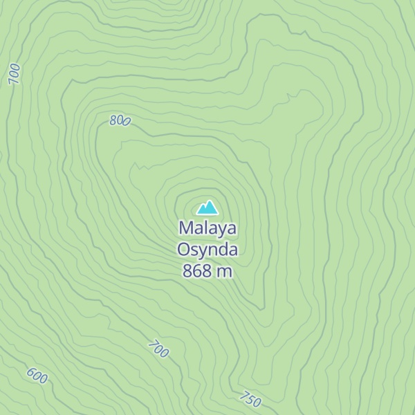 Map of Malaya Osynda