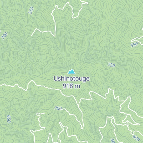 Map of Ushinotouge