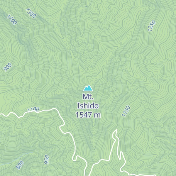 Map of Mt. Ishido