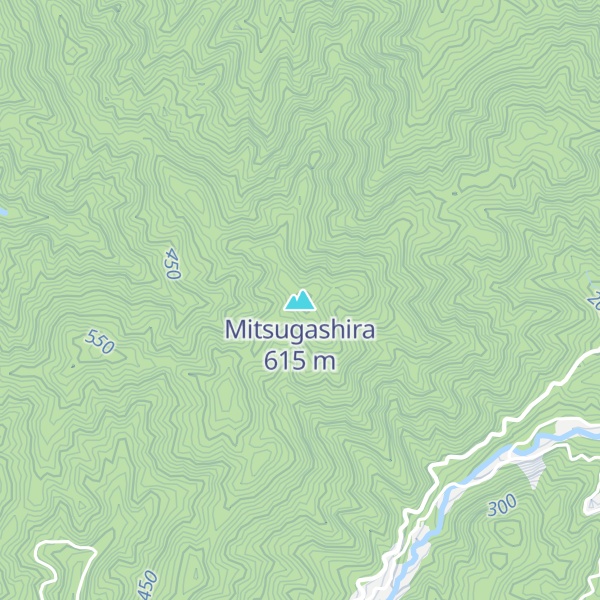 Map of Mitsugashira