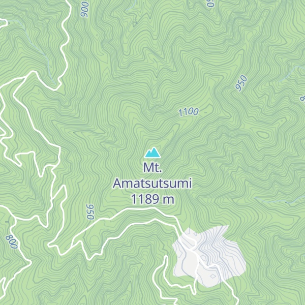 Map of Mt. Amatsutsumi