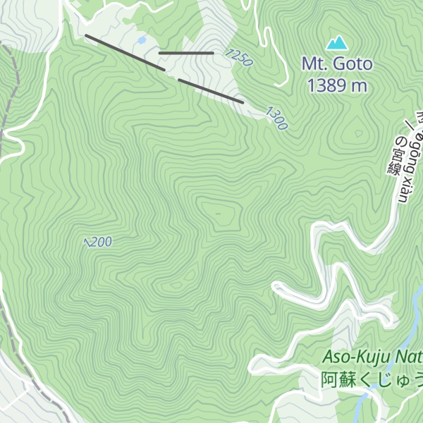 Map of Mt. Ryoshi