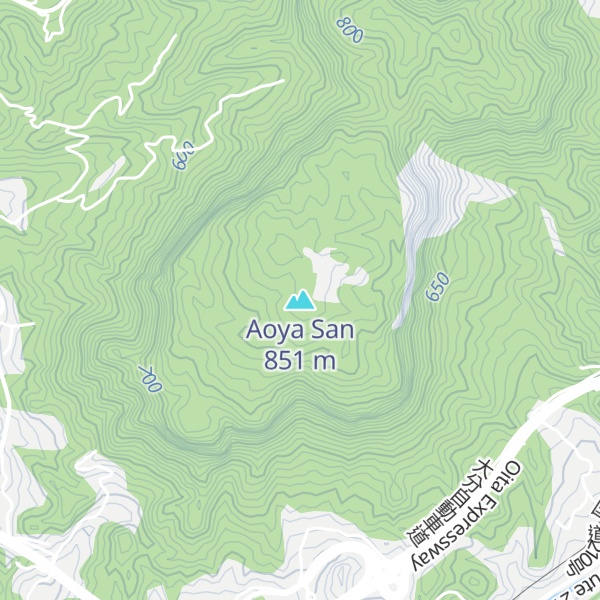 Map of Aoya San
