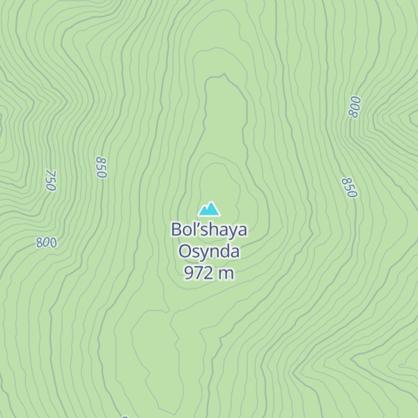 Map of Bol’shaya Osynda
