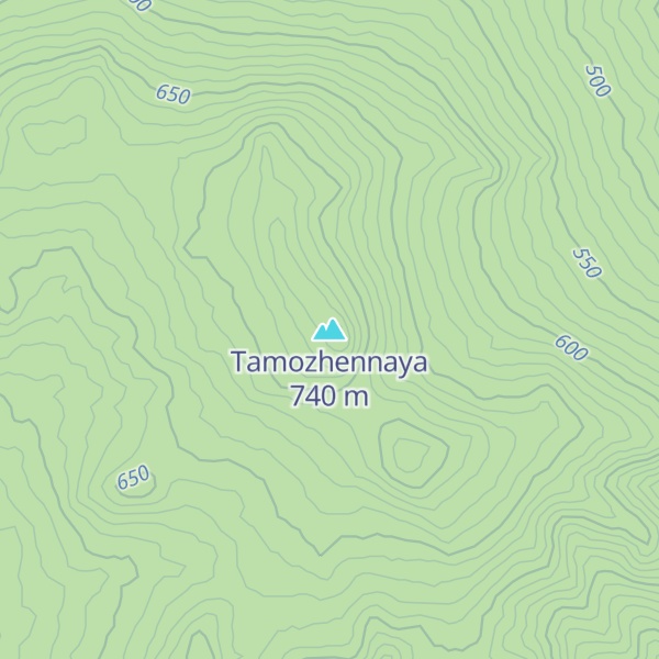 Map of Tamozhennaya