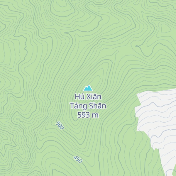 Map of Hú Xiān Táng Shān