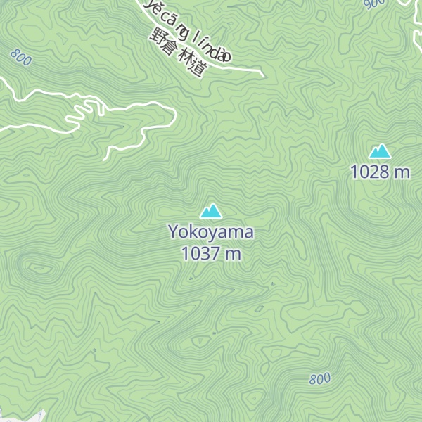 Map of Yokoyama