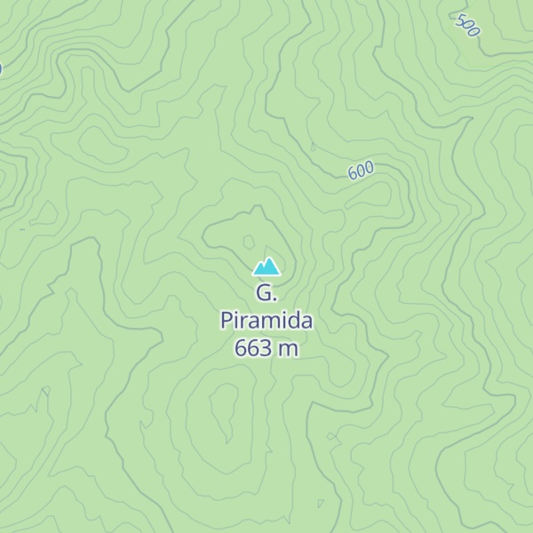 Map of G. Piramida