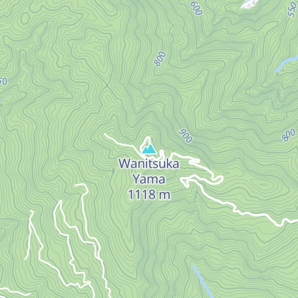 Map of Wanitsuka Yama