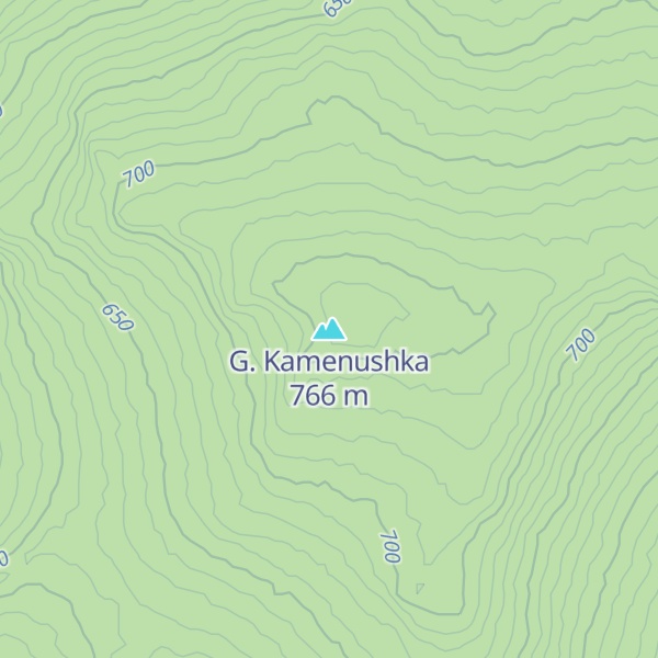 Map of G. Kamenushka