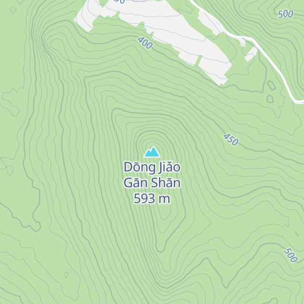 Map of Dōng Jiǎo Gān Shān