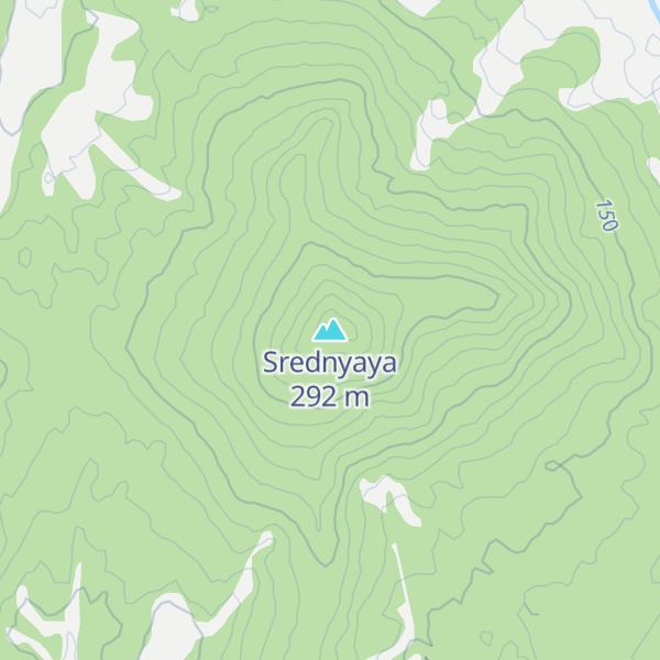 Map of Srednyaya