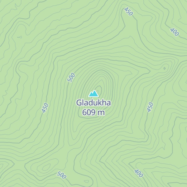 Map of Gladukha