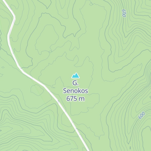 Map of G. Senokos