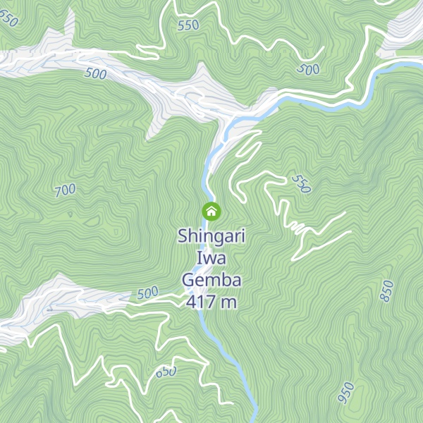 Map of Shingari Iwa Gemba