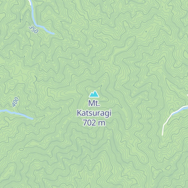 Map of Mt. Katsuragi