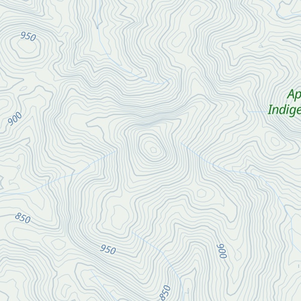 Map of Mount Davenport