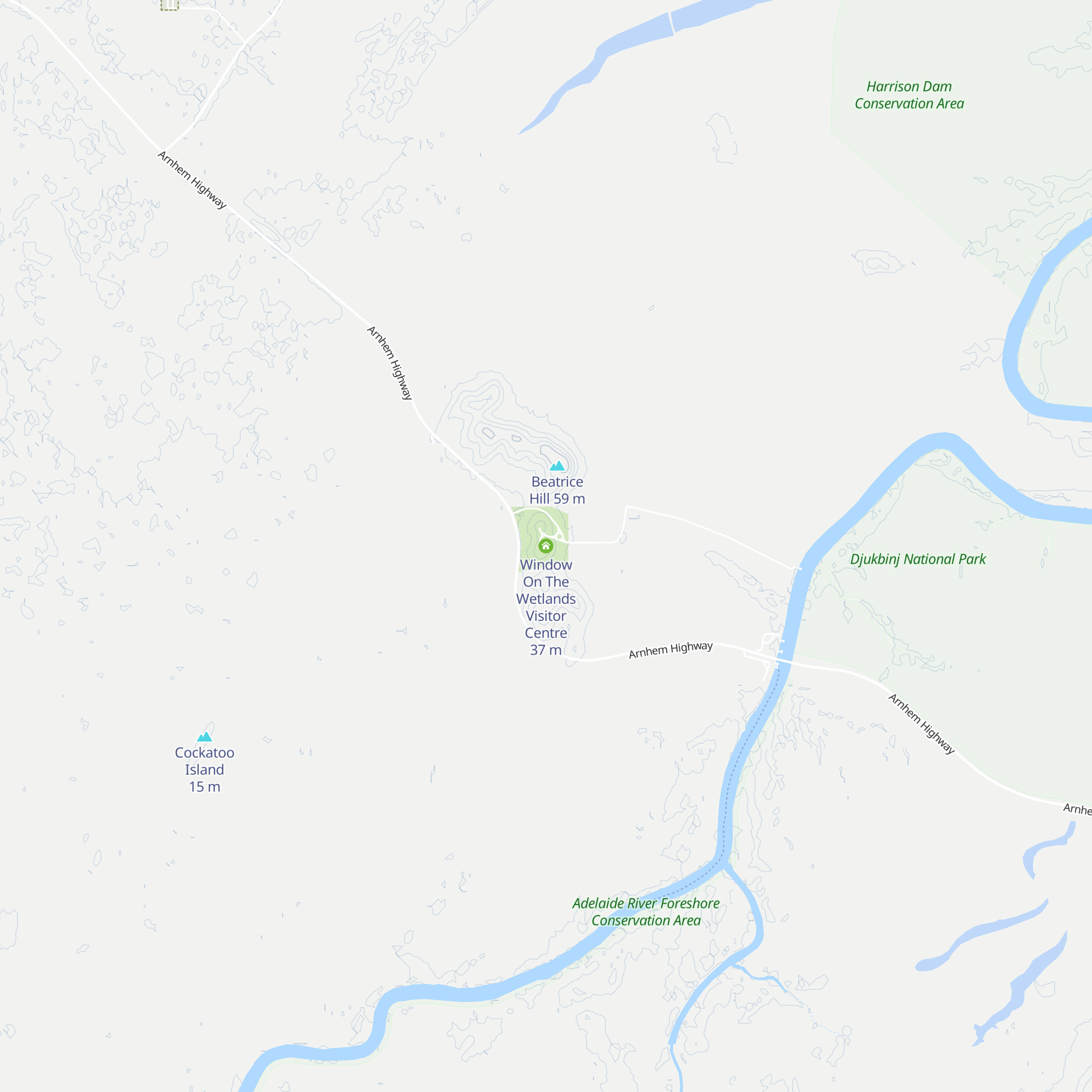 Window On The Wetlands Visitor Centre map