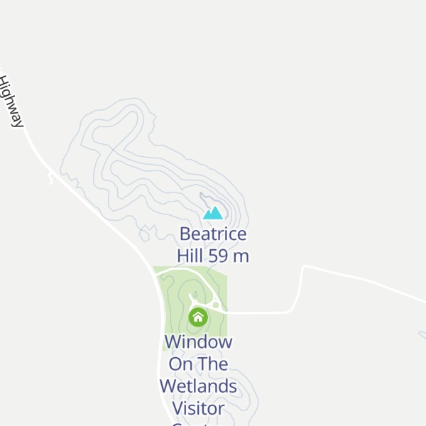 Map of Beatrice Hill