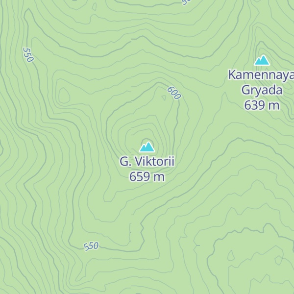Map of G. Viktorii