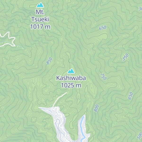 Map of Kashiwaba