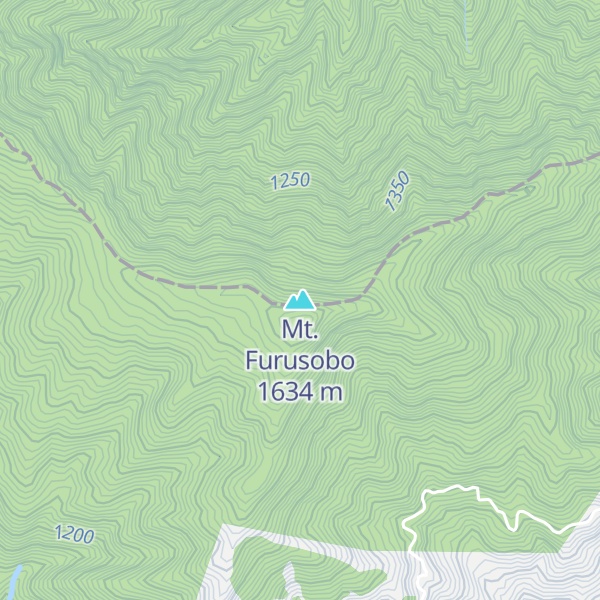 Map of Mt. Furusobo