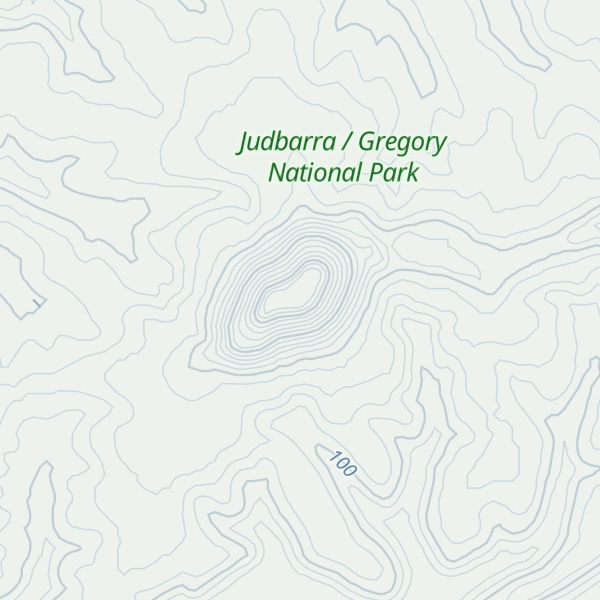 Map of Mount Gregory