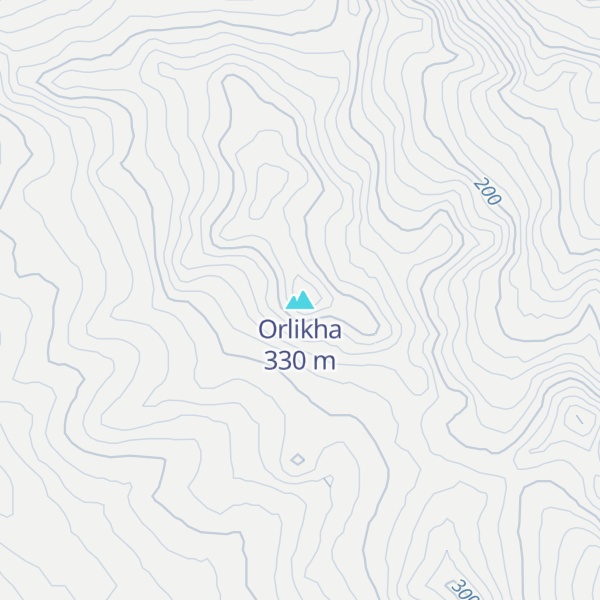 Map of Orlikha