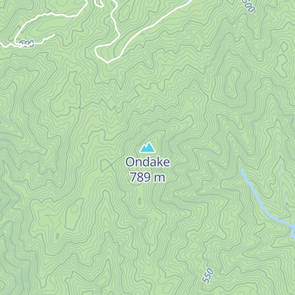 Map of Ondake