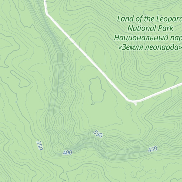 Map of G. Olenii Utes