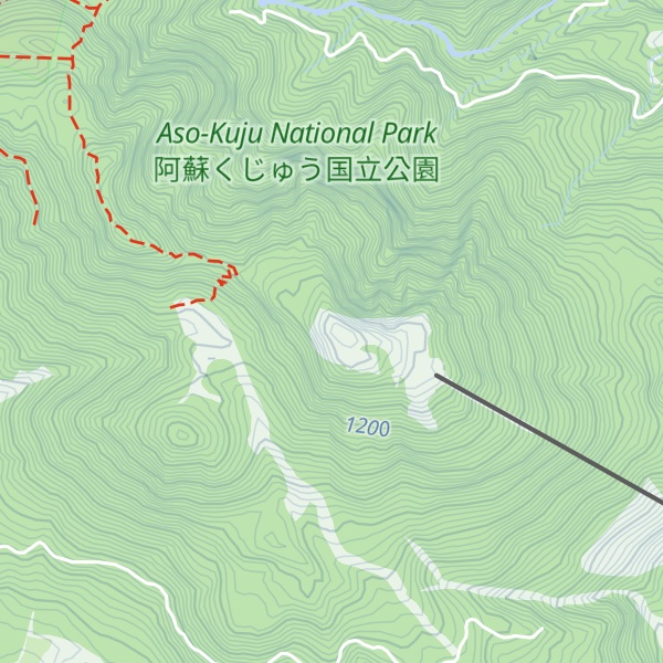 Map of Mt. Tsurumi