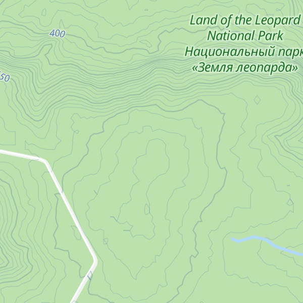 Map of G. Olenya