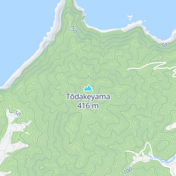 Map of Tōdakeyama
