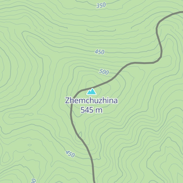 Map of Zhemchuzhina