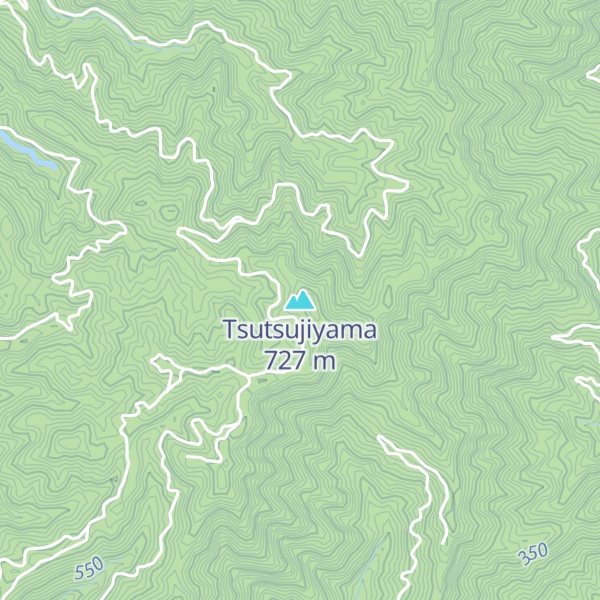 Map of Tsutsujiyama