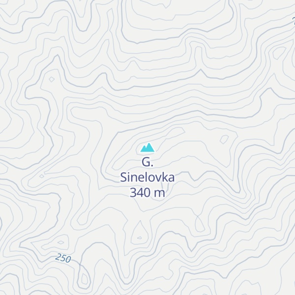 Map of G. Sinelovka