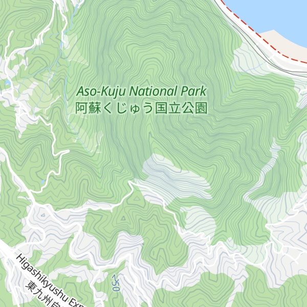 Map of Takasakiyama