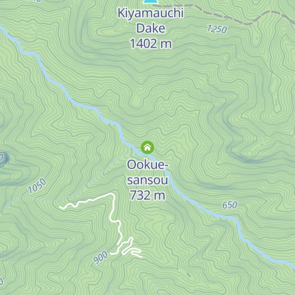 Map of Ookue-sansou