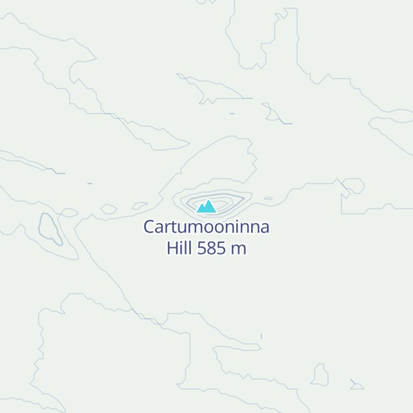 Map of Cartumooninna Hill