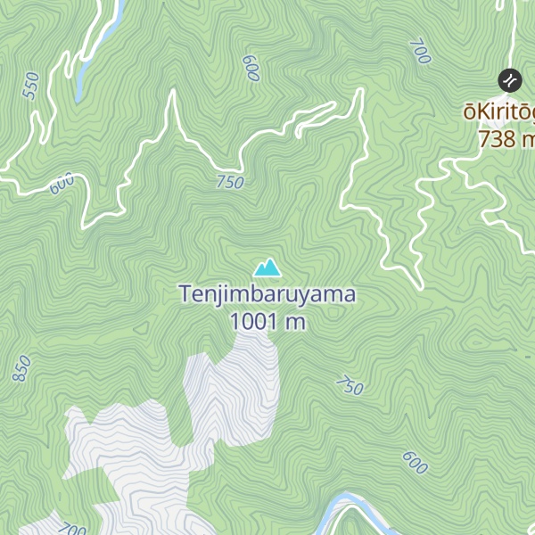 Map of Tenjimbaruyama