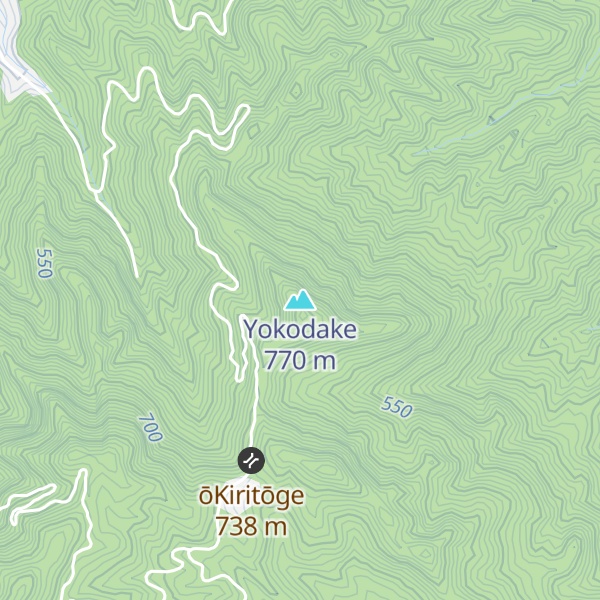 Map of Yokodake