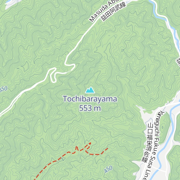Map of Tochibarayama