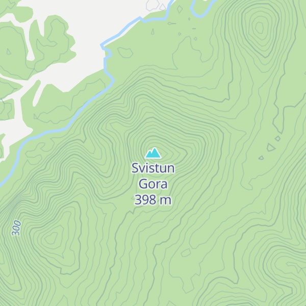 Map of Svistun Gora