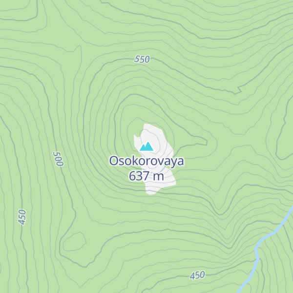Map of Osokorovaya
