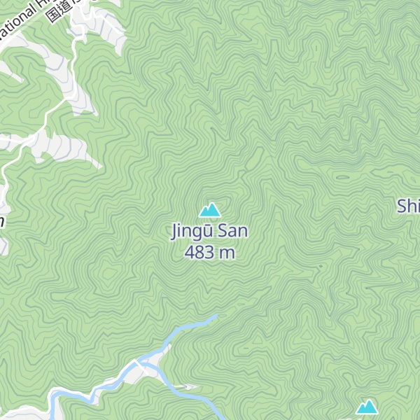 Map of Jingū San