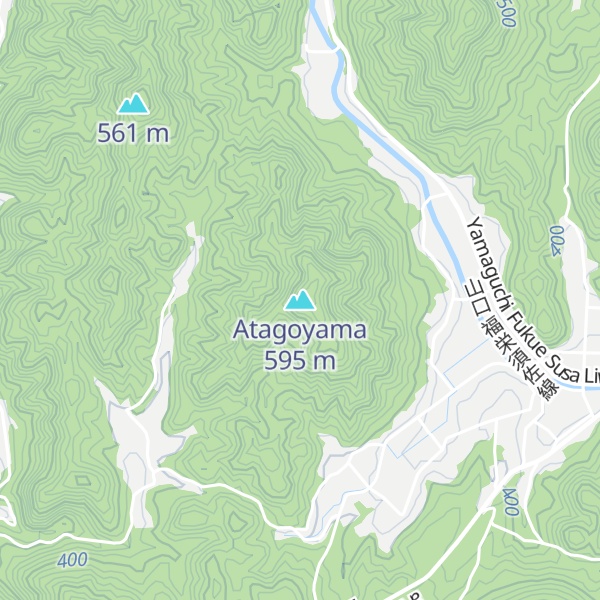 Map of Atagoyama