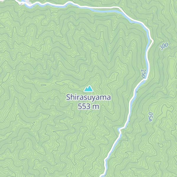 Map of Shirasuyama