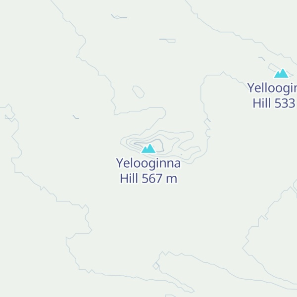 Map of Yelooginna Hill