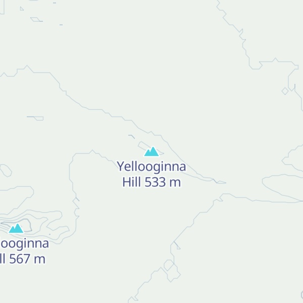 Map of Yellooginna Hill