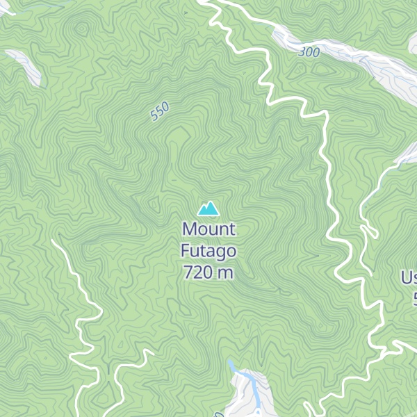 Map of Mount Futago